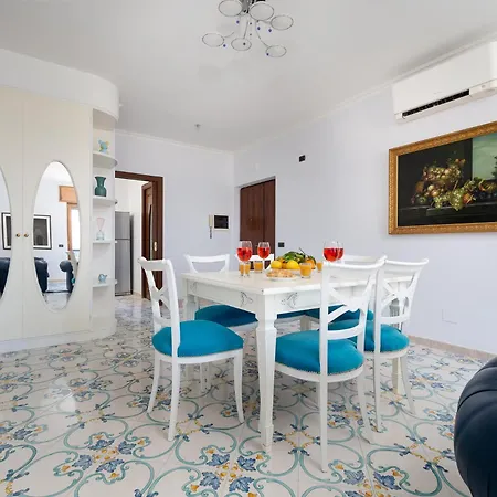 아파트 Casa Cafarelli - Sorrento Center - Vesuvius View 소렌토